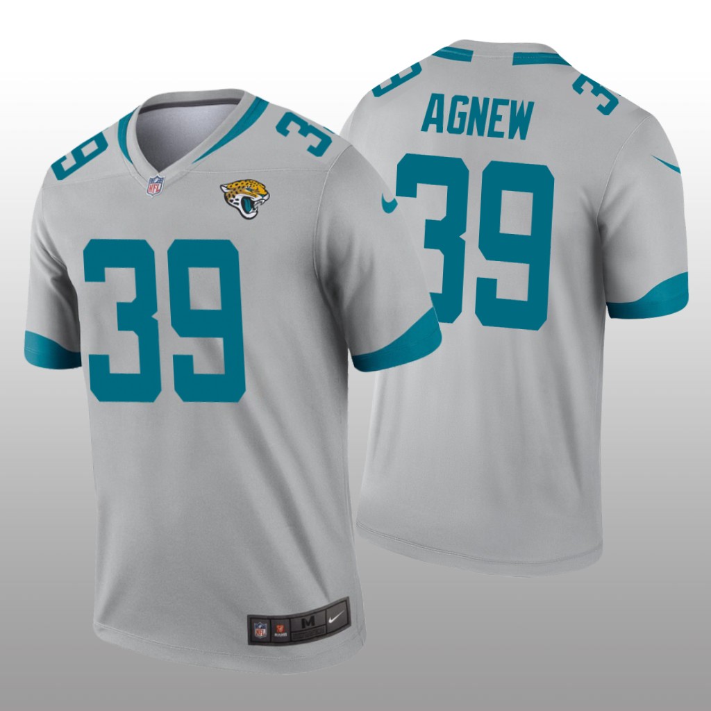 Jacksonville Jaguars Jamal Agnew Silver Jersey Inverted Legend - Men's