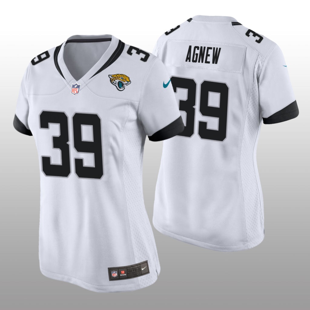 Jacksonville Jaguars Jamal Agnew White Jersey Game - Women's