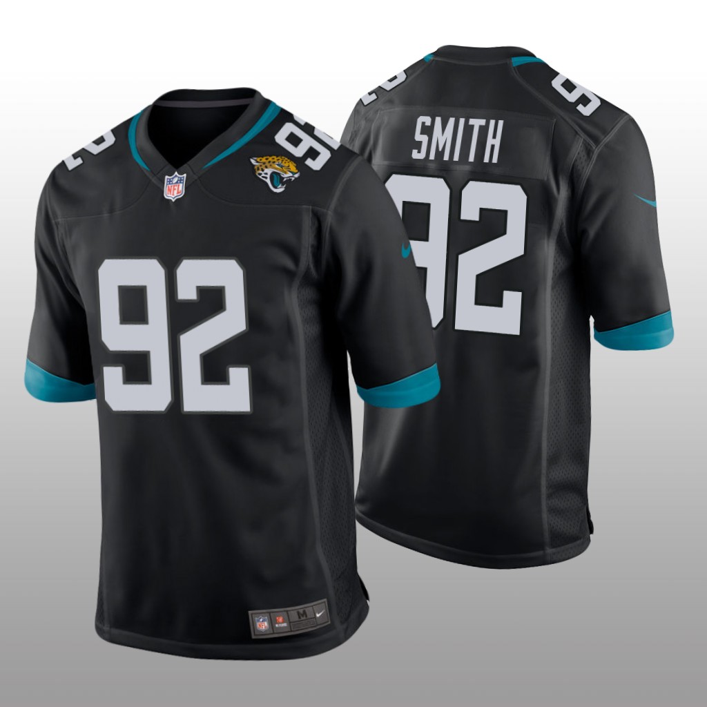 Jacksonville Jaguars Jordan Smith Black Jersey Game - Men's