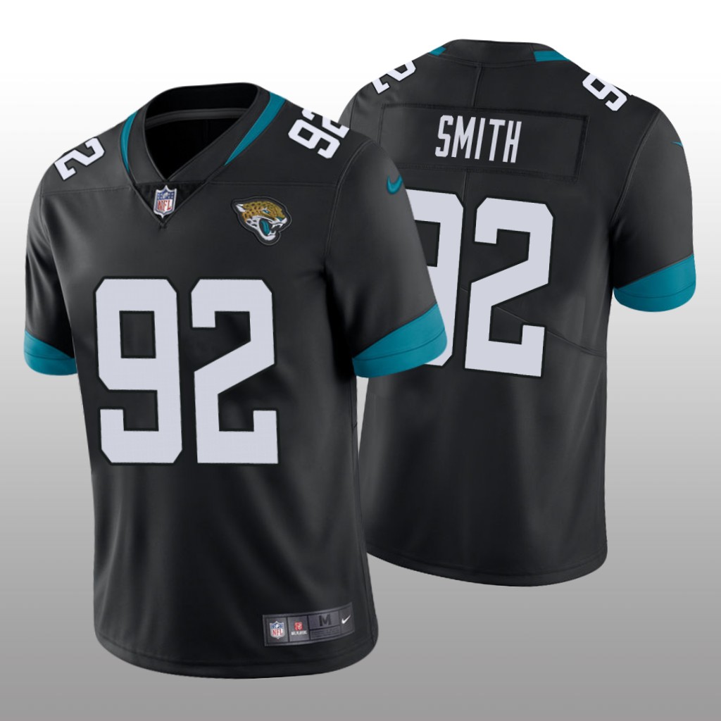 Jacksonville Jaguars Jordan Smith Black Jersey Vapor Limited - Men's