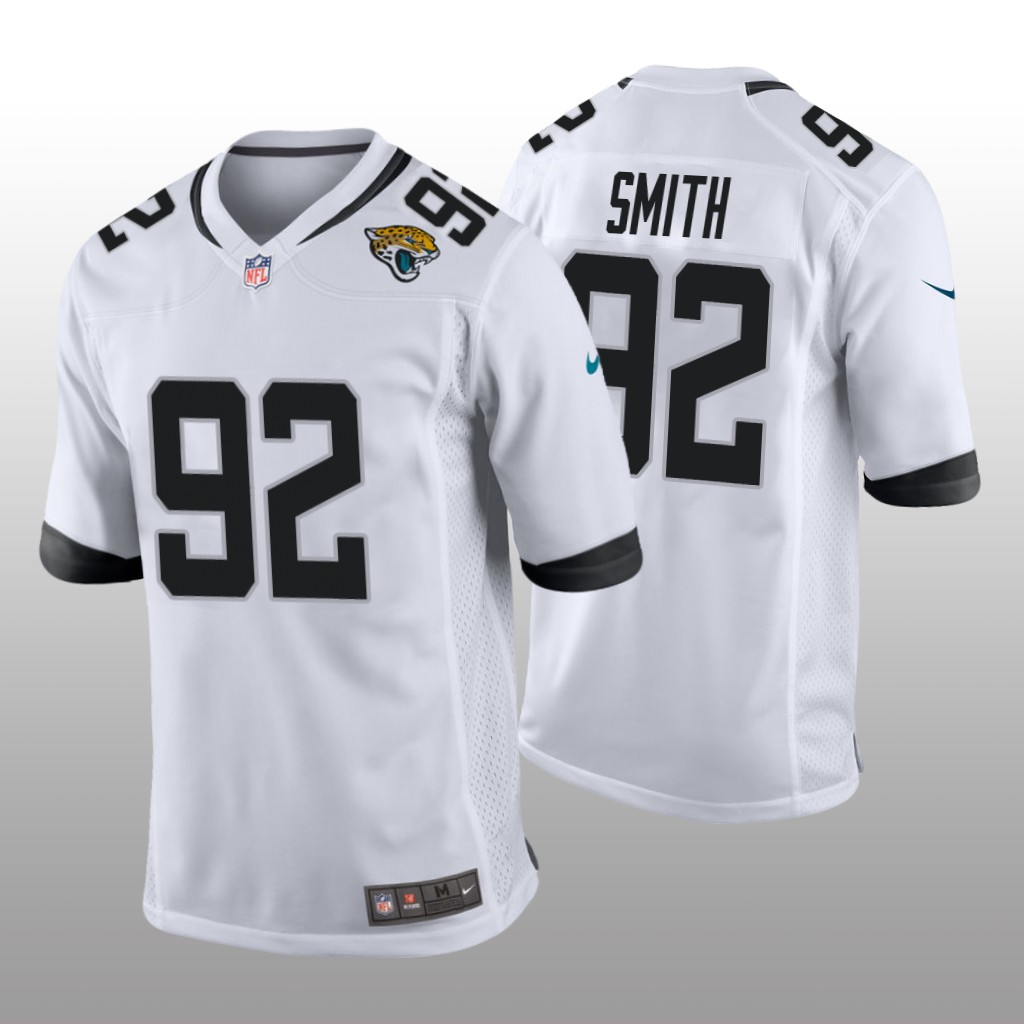 Jacksonville Jaguars Jordan Smith White Jersey Game - Men's