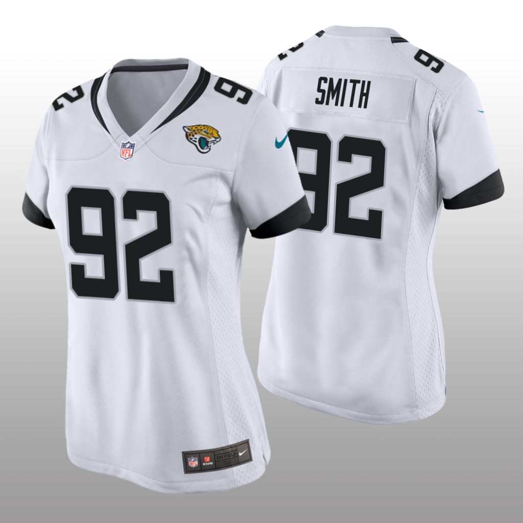 Jacksonville Jaguars Jordan Smith White Jersey Game - Women's