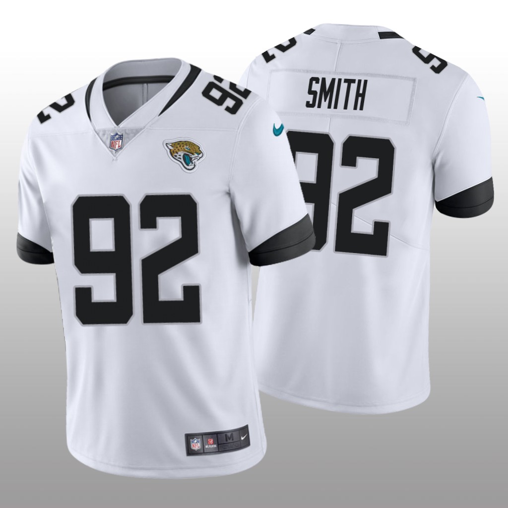 Jacksonville Jaguars Jordan Smith White Jersey Vapor Limited - Men's