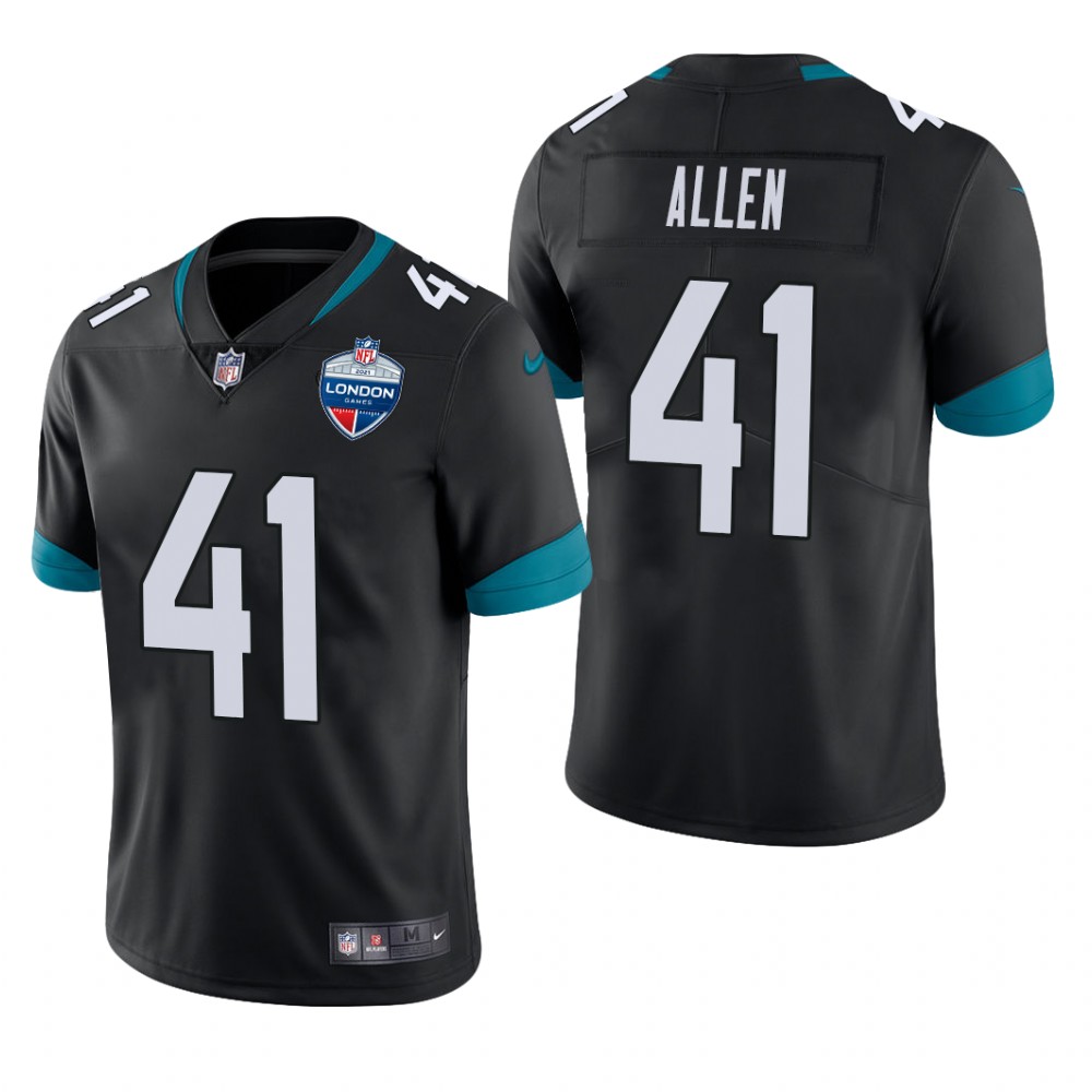 Jacksonville Jaguars Josh Allen Black Jersey Vapor Limited - Men's