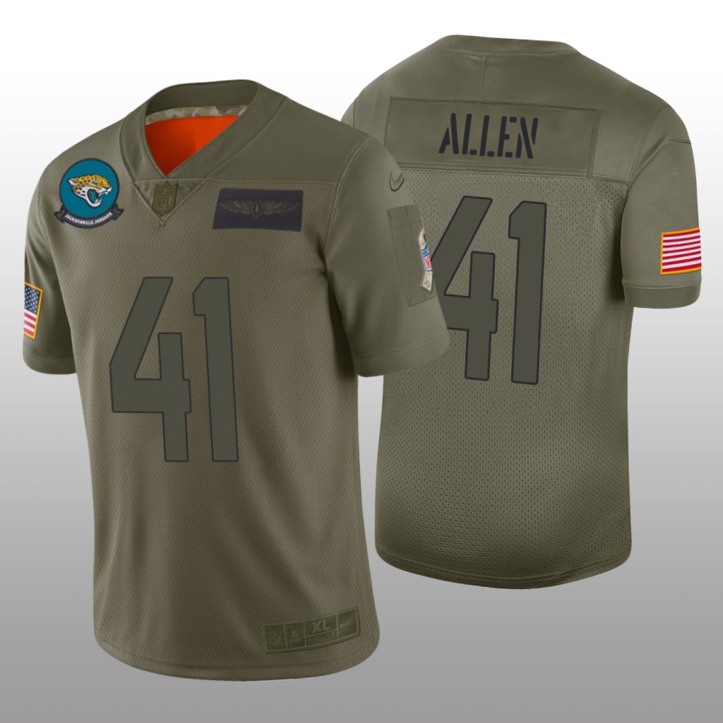 Jacksonville Jaguars Josh Allen Camo Limited Jersey 2019 Salute to Service - Men's