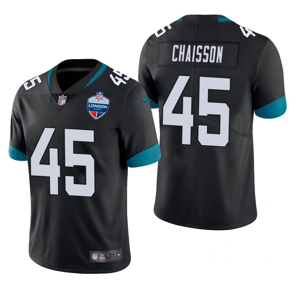 Jacksonville Jaguars K'Lavon Chaisson Black Jersey Vapor Limited - Men's