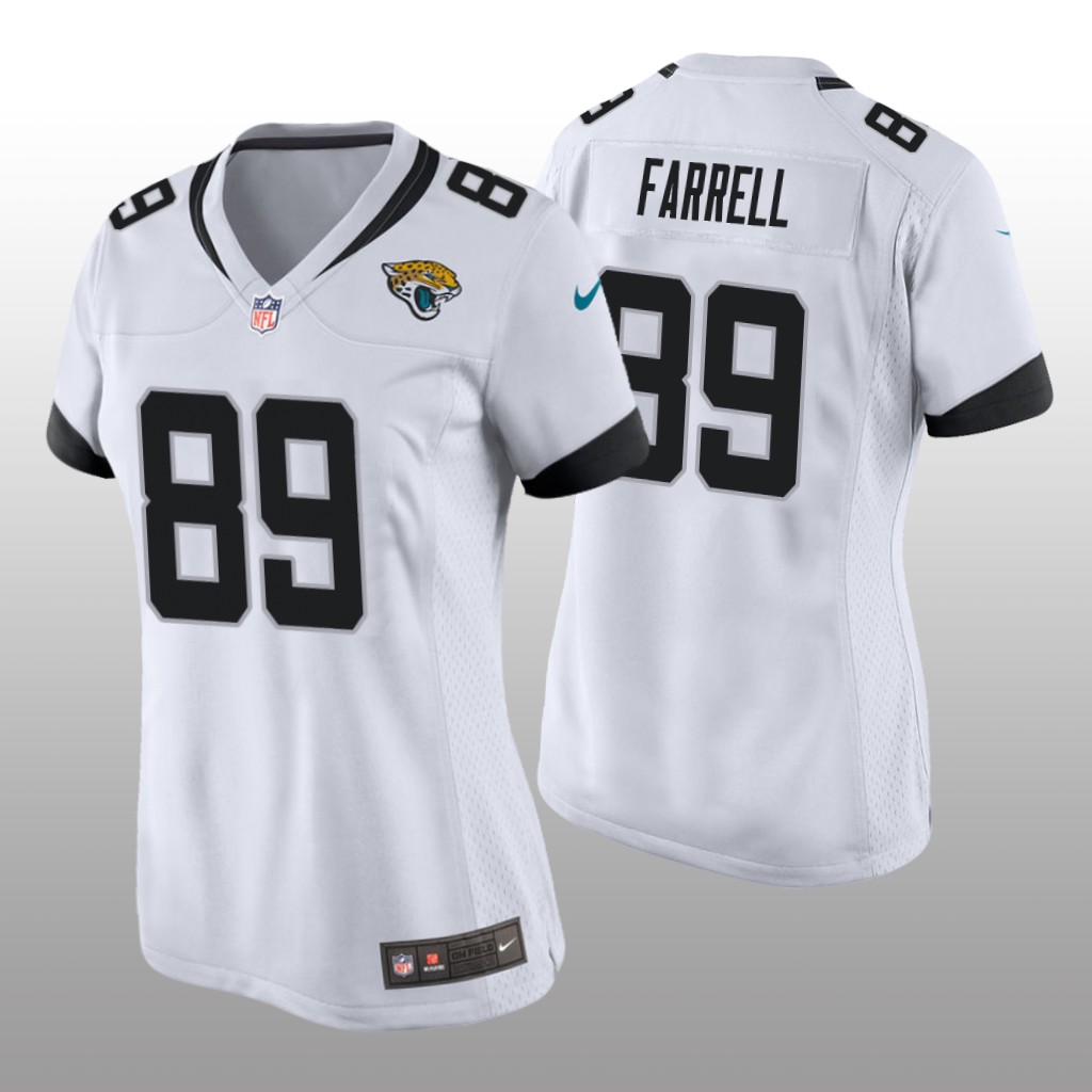 Jacksonville Jaguars Luke Farrell White Jersey Game - Women's