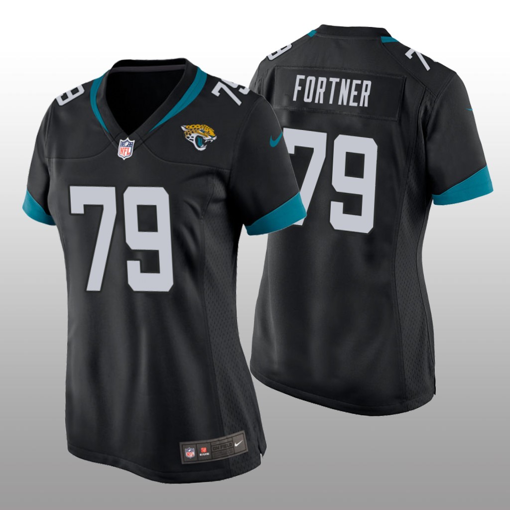Jacksonville Jaguars Luke Fortner Black Jersey Game - Women's