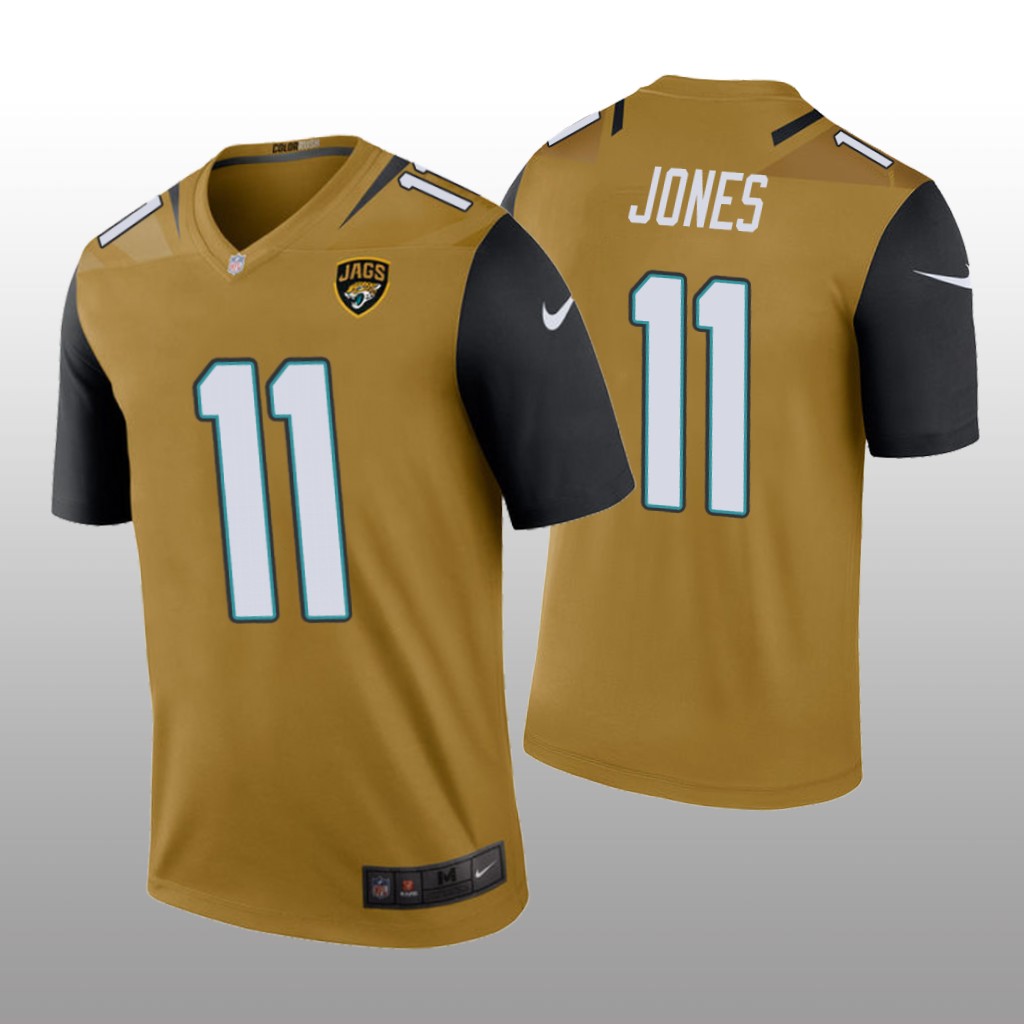 Jacksonville Jaguars Marvin Jones Bold Gold Jersey Color Rush Legend - Men's