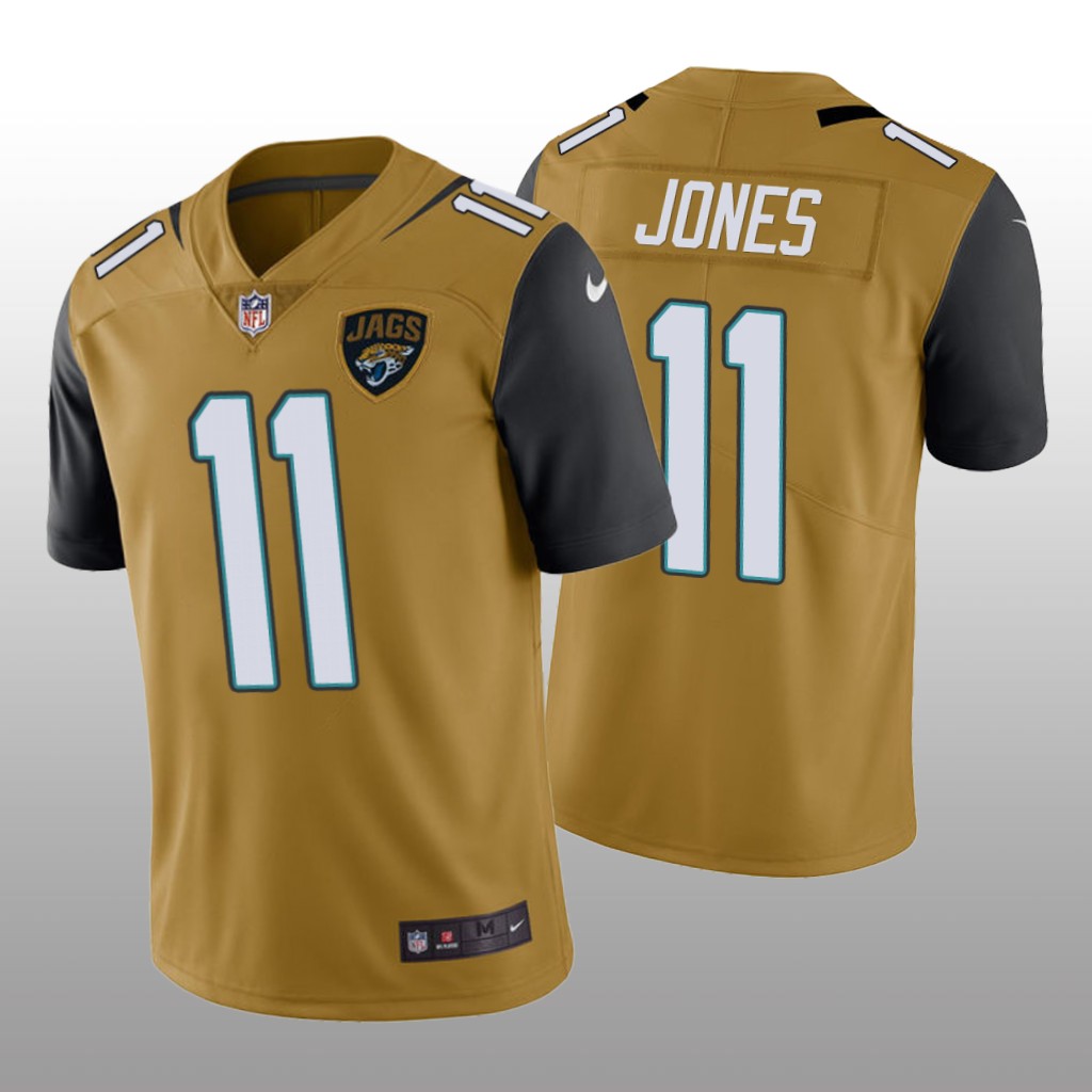 Jacksonville Jaguars Marvin Jones Gold Jersey Color Rush Limited - Men's