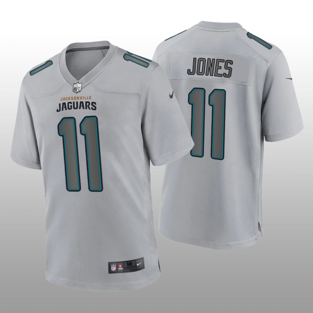 Jacksonville Jaguars Marvin Jones Gray Jersey Atmosphere Fashion Game - Men's