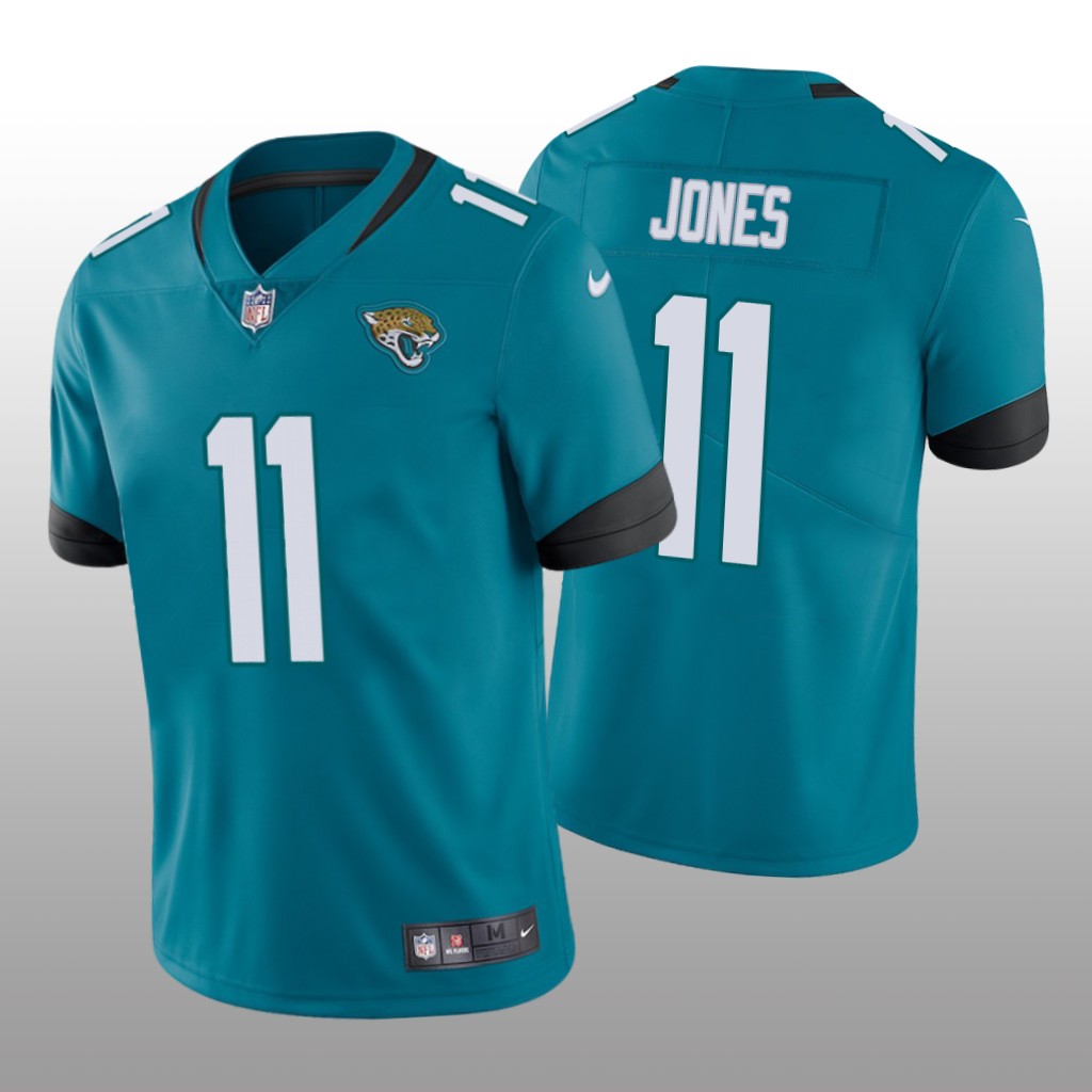 Jacksonville Jaguars Marvin Jones Teal Jersey Vapor Limited - Men's