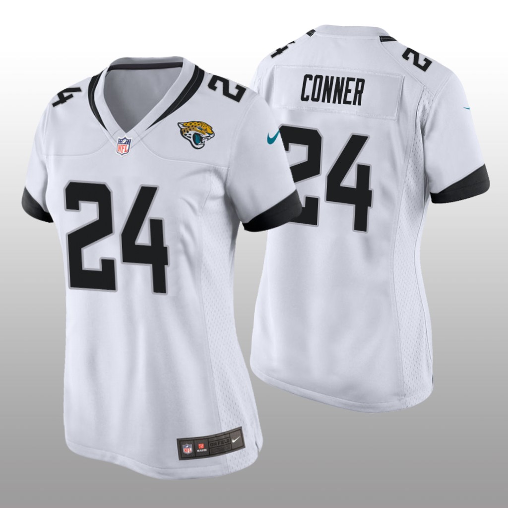 Jacksonville Jaguars Snoop Conner White Jersey Game - Women's