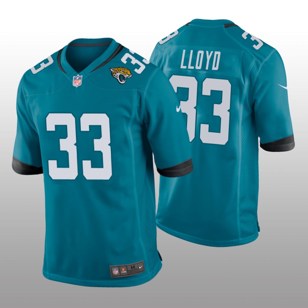 Jacksonville Jaguars Teal 2022 NFL Draft Devin Lloyd Game Jersey