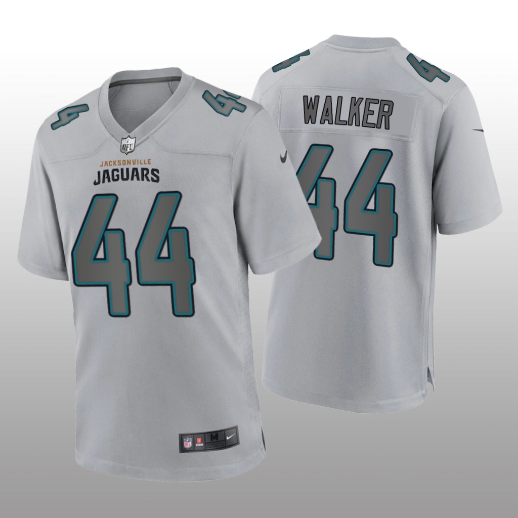 Jacksonville Jaguars Travon Walker Gray Jersey Atmosphere Fashion Game - Men's