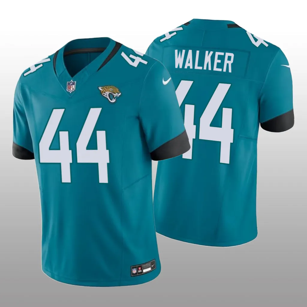 Jacksonville Jaguars Travon Walker Teal Jersey 2020 Vapor F.U.S.E. Limited