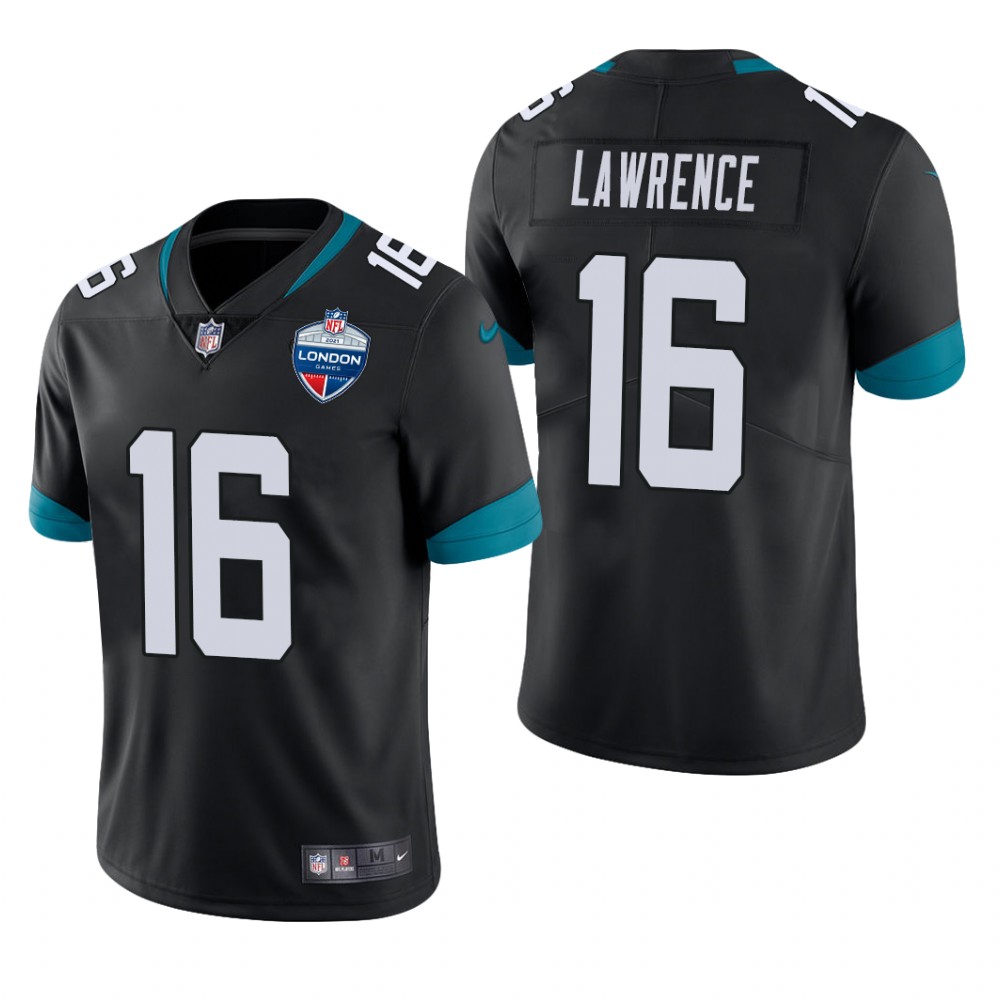 Jacksonville Jaguars Trevor Lawrence Black Jersey Vapor Limited - Men's