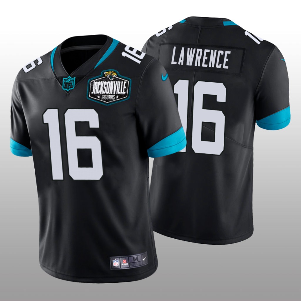 Jacksonville Jaguars Trevor Lawrence Black Vapor Limited 2021 NFL Draft - Men's