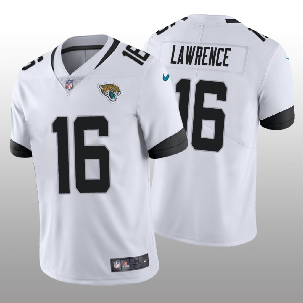 Jacksonville Jaguars Trevor Lawrence White Jersey Vapor Limited - Men's