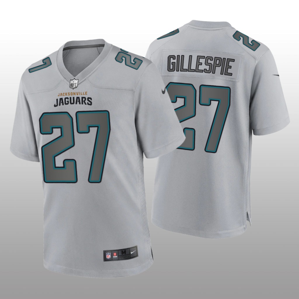 Jacksonville Jaguars Tyree Gillespie Gray Jersey Atmosphere Fashion Game - Men's