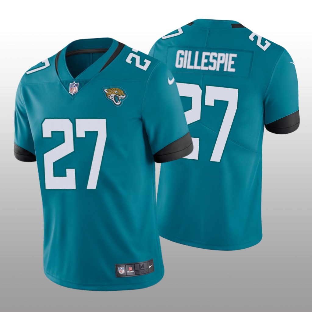 Jacksonville Jaguars Tyree Gillespie Teal Jersey Vapor Limited - Men's