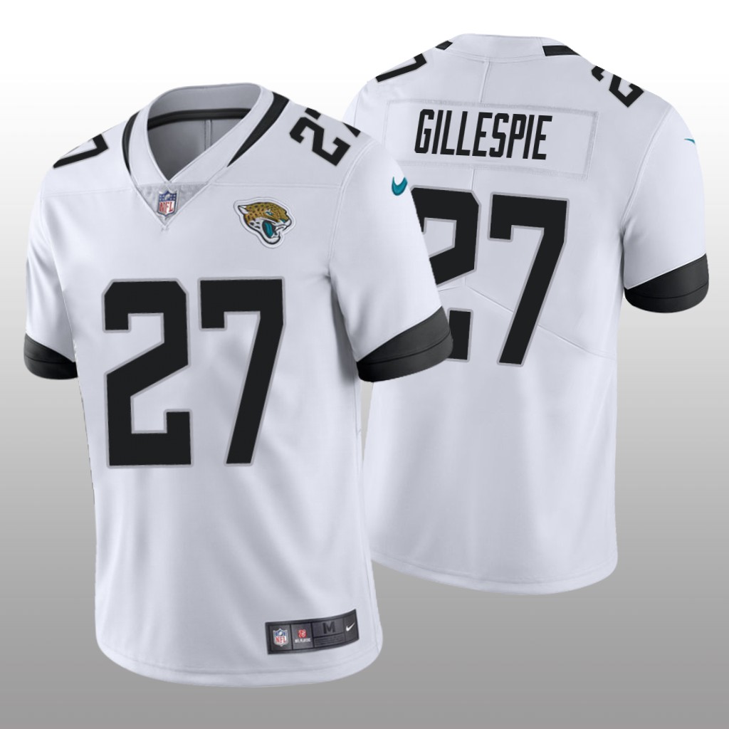 Jacksonville Jaguars Tyree Gillespie White Jersey Vapor Limited - Men's