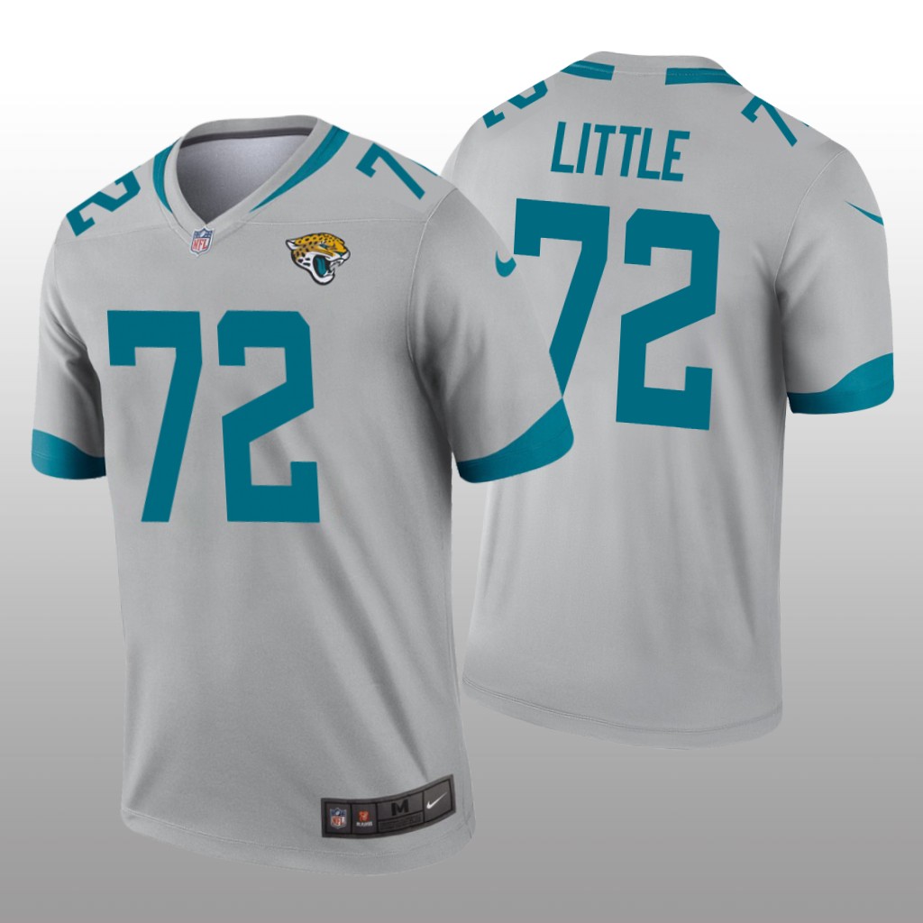 Jacksonville Jaguars Walker Little Silver Jersey Inverted Legend - Men's