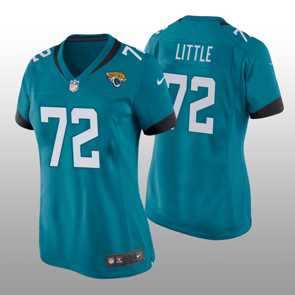 Jacksonville Jaguars Walker Little Teal Jersey Game - Women's