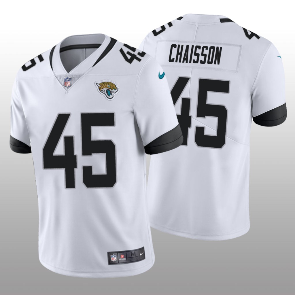 Jacksonville Jaguars White 2020 NFL Draft Vapor Limited K'Lavon Chaisson Jersey