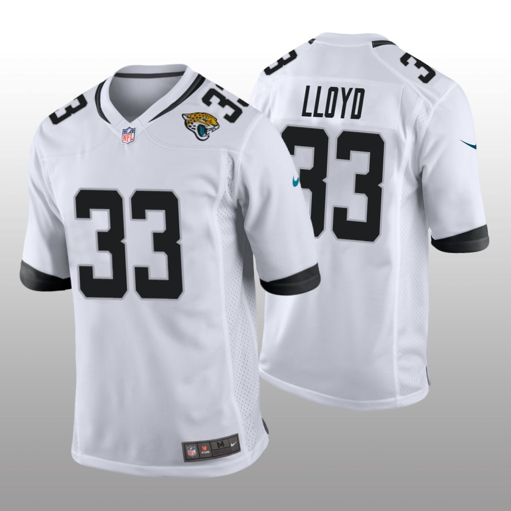 Jacksonville Jaguars White 2022 NFL Draft Devin Lloyd Game Jersey