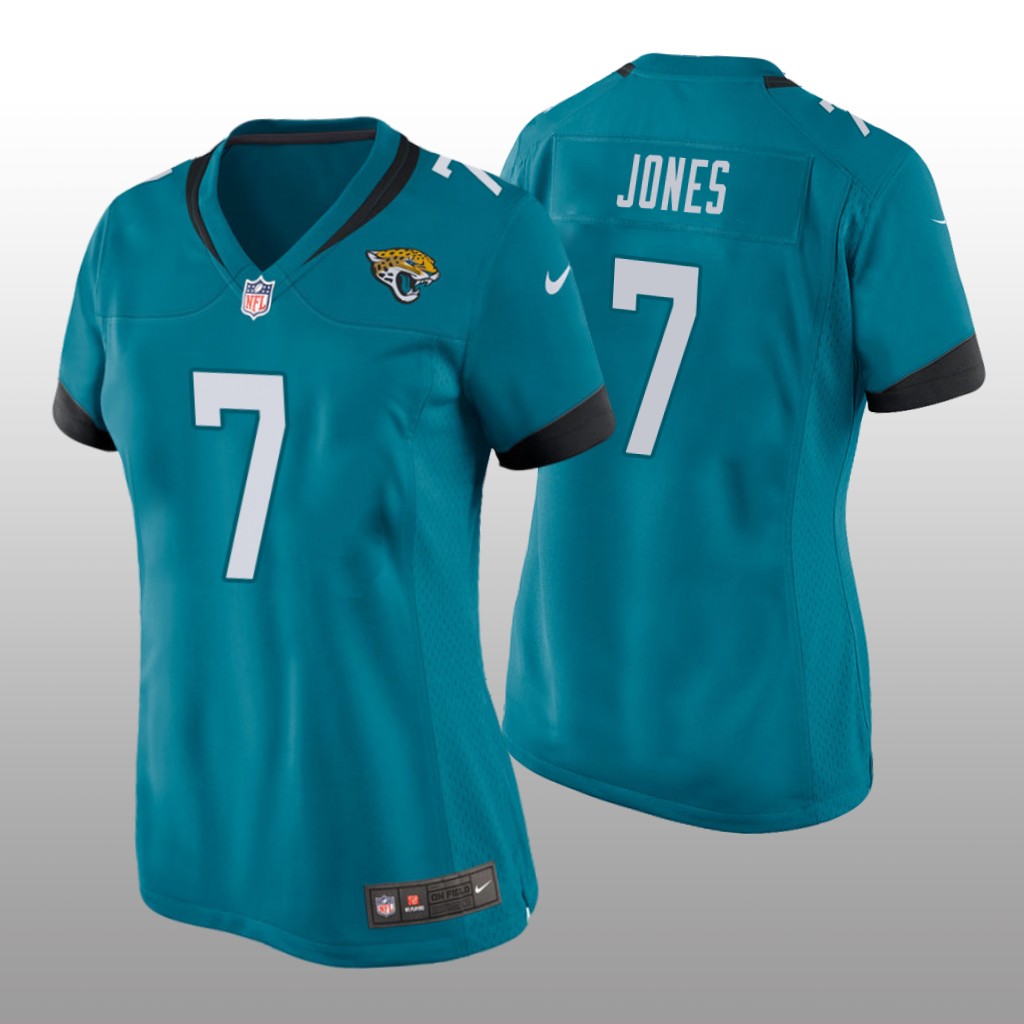 Jacksonville Jaguars Zay Jones Teal Jersey Game - Women's