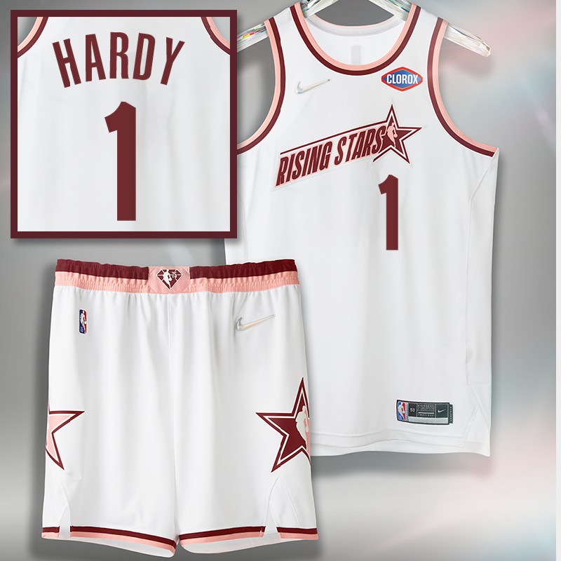 Jaden Hardy 2022 NBA Rising Stars NBA-G Jersey White Team Isiah Uniform