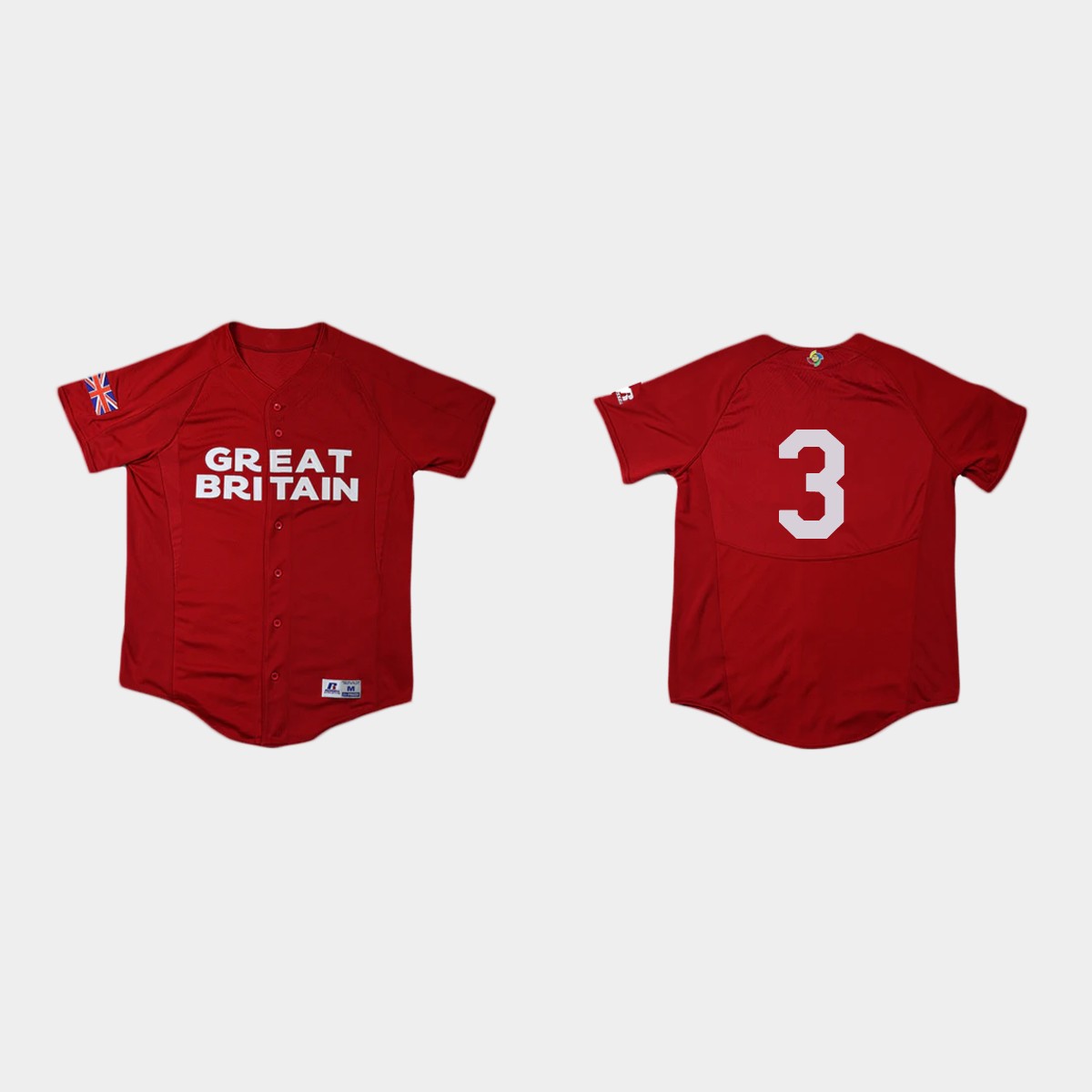 Jaden Rudd Great Britain World  Classic Jersey - Red