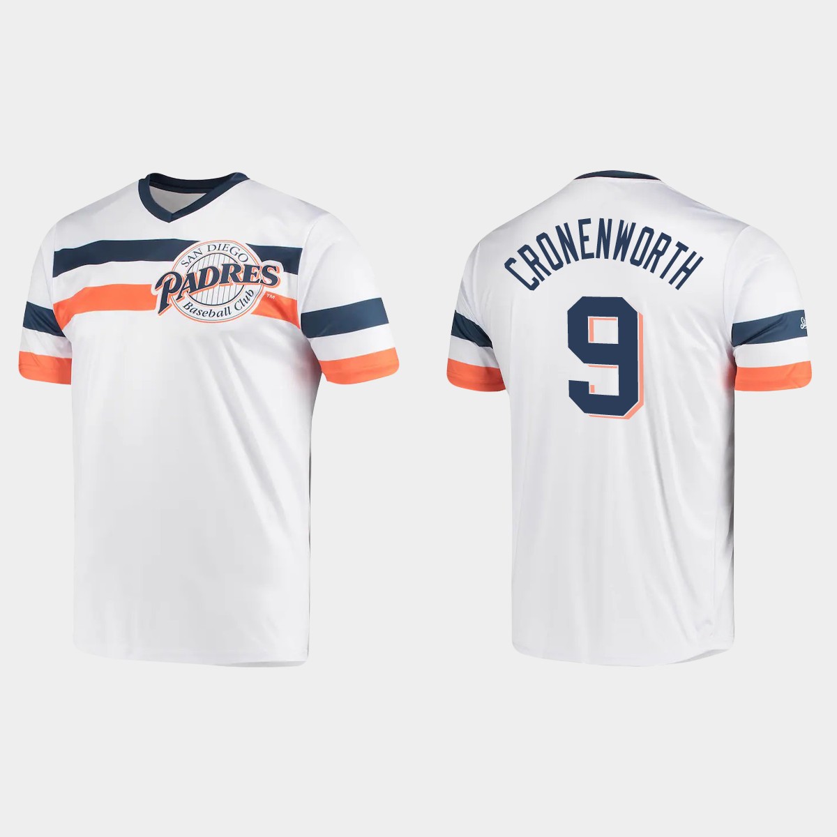 Jake Cronenworth San Diego Padres Cooperstown Collection V-Neck Jersey - White