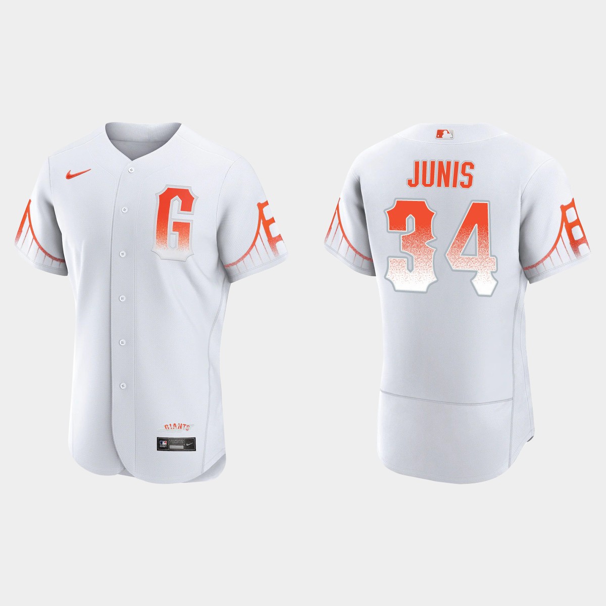Jake Junis San Francisco Giants City Connect Jersey - White