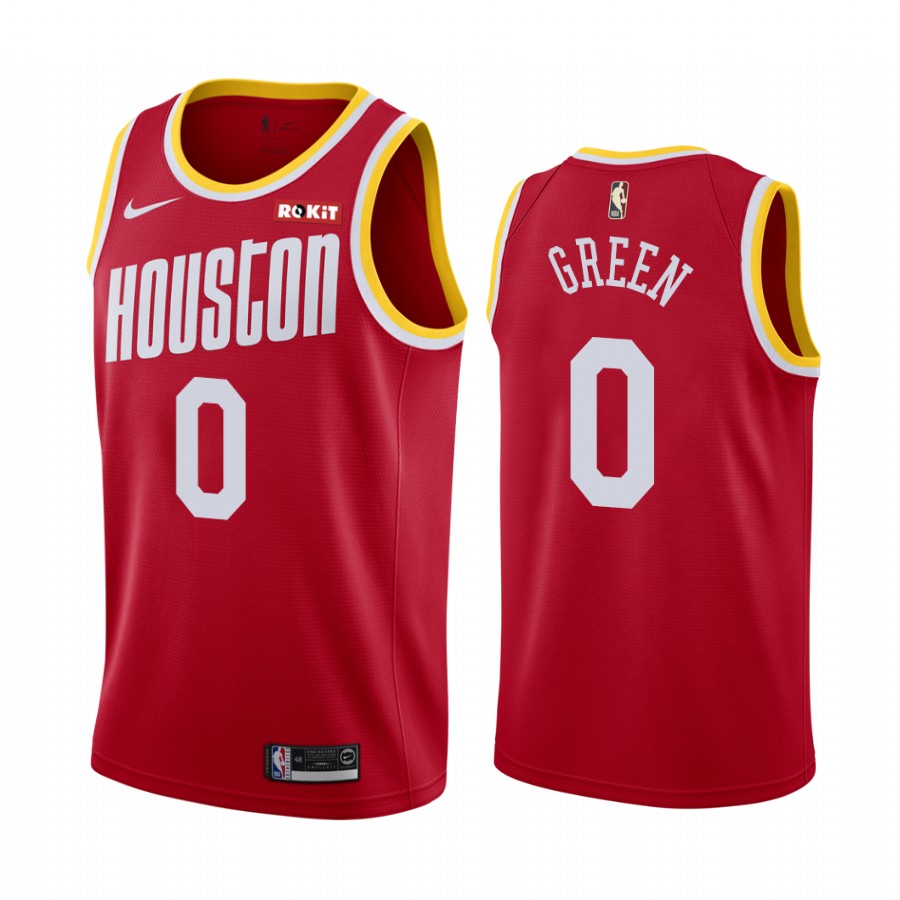 Jalen Green 2021 NBA Draft Houston Rockets 2021 NBA Draft Jersey Red