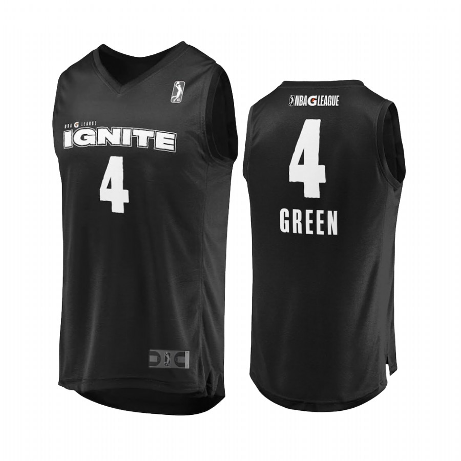 Jalen Green Jersey G League Ignite #4 2021 No.1 NBA Prospect Black