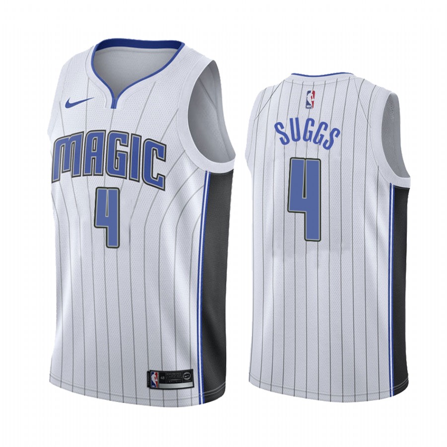 Jalen Suggs 2021 NBA Draft Orlando Magic Association Edition Jersey White