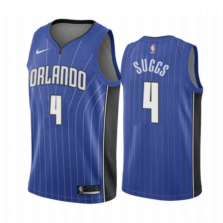 Jalen Suggs 2021 NBA Draft Orlando Magic Icon Edition Jersey Blue
