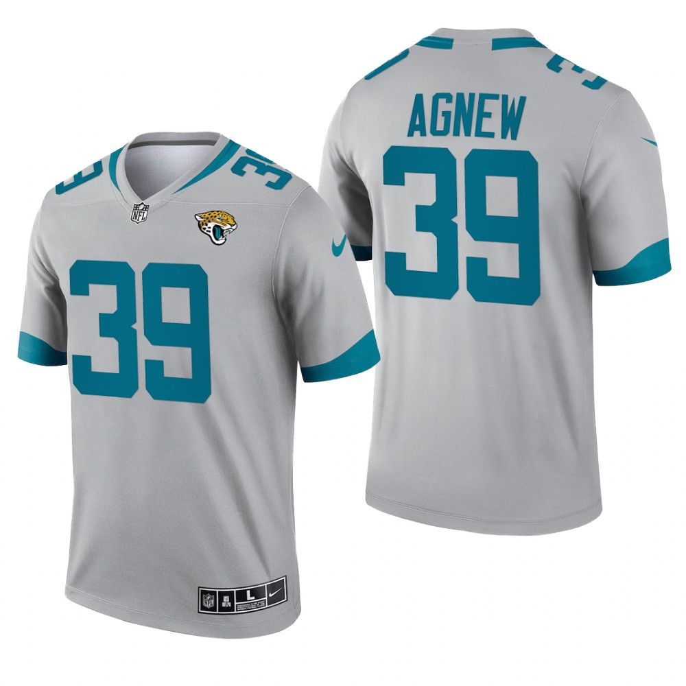 Jamal Agnew Jacksonville Jaguars Silver Jersey Inverted Legend - Men's
