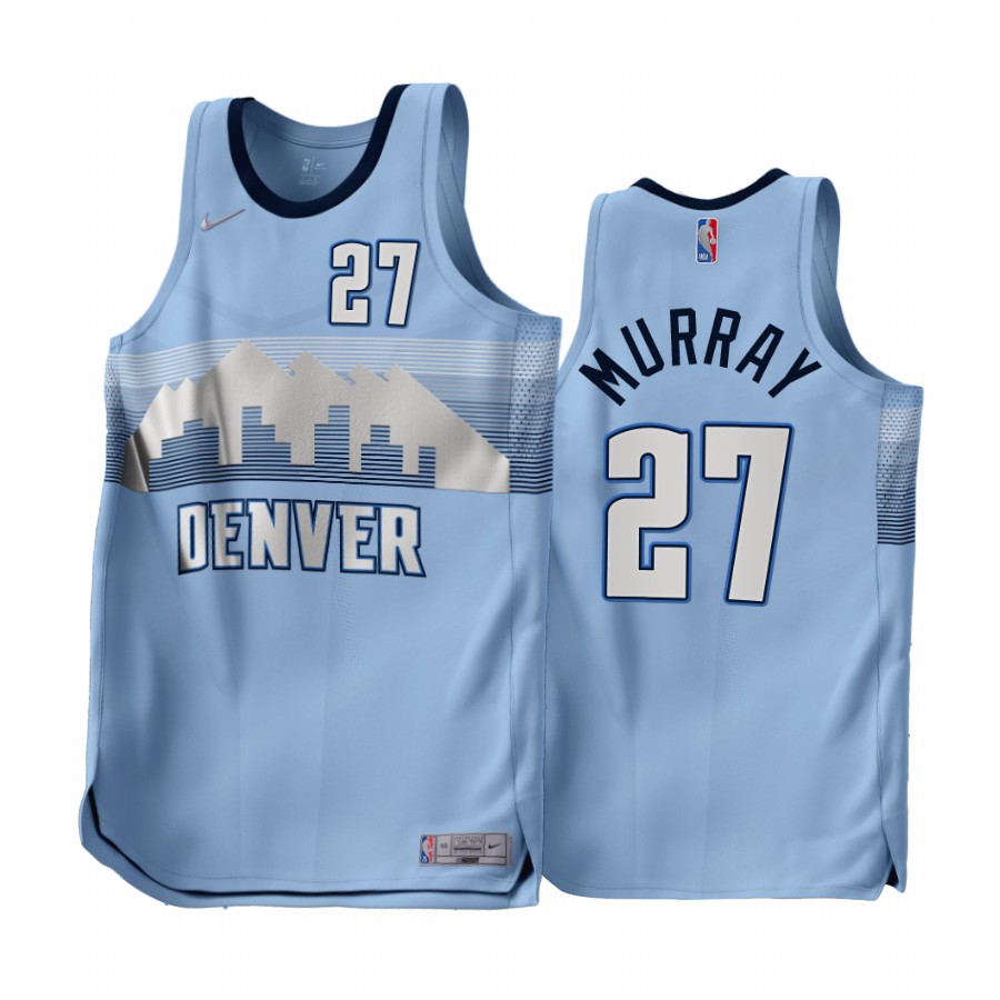 Jamal Murray 2022-23 Denver Nuggets Blue #27 Earned Edition Jersey