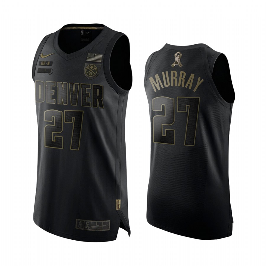 Jamal Murray Denver Nuggets 2020 Salute To Service Black Jersey