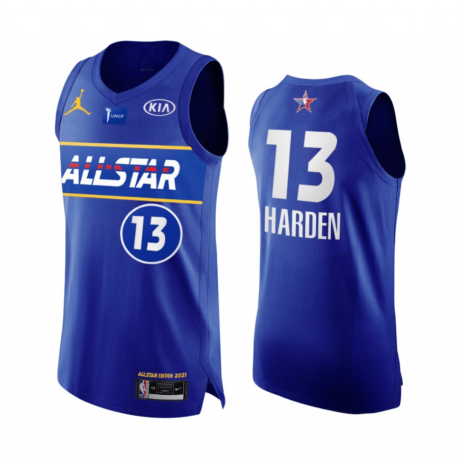 James Harden 2021 All-Star Jersey Blue Eastern Conference Nets Uniform