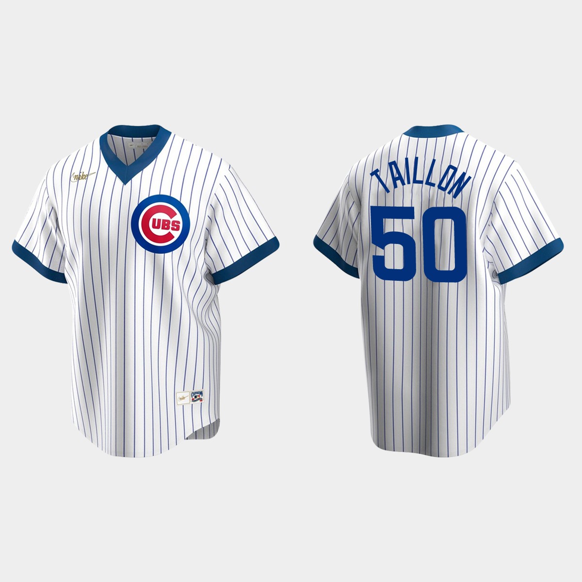 Jameson Taillon Chicago Cubs Cooperstown Collection Home Jersey - White