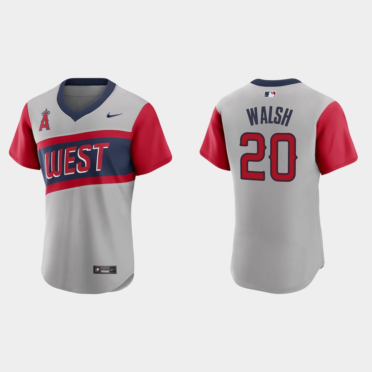 Jared Walsh Los Angeles Angels 2021 Little League Classic Road Jersey - Gray