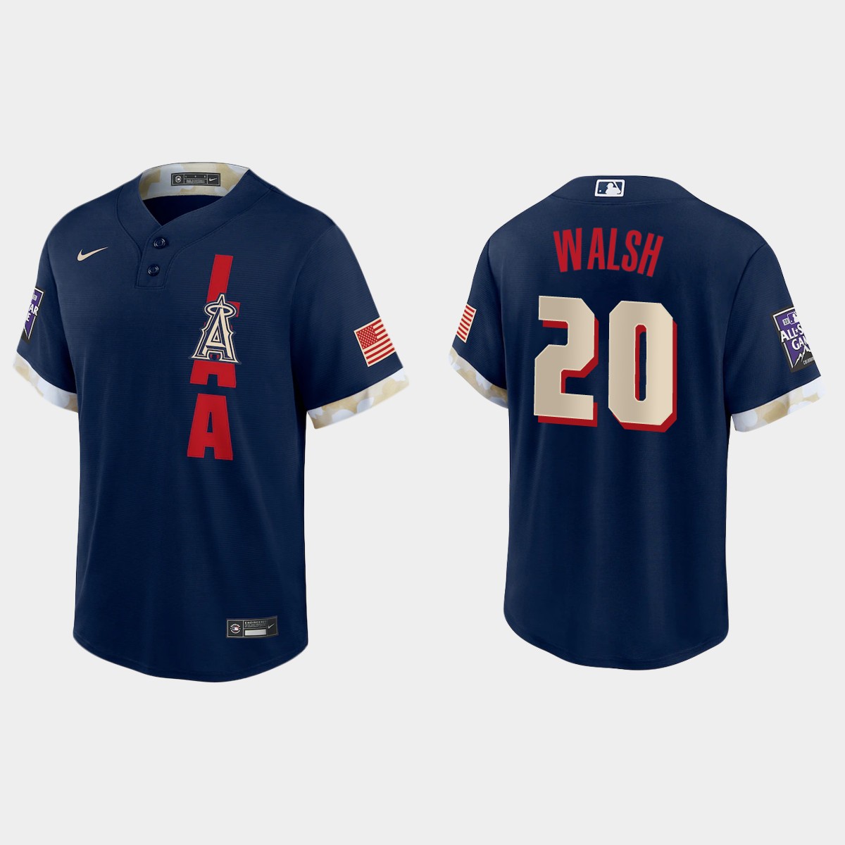 Jared Walsh Los Angeles Angels 2021 MLB All-Star Game Jersey - Navy