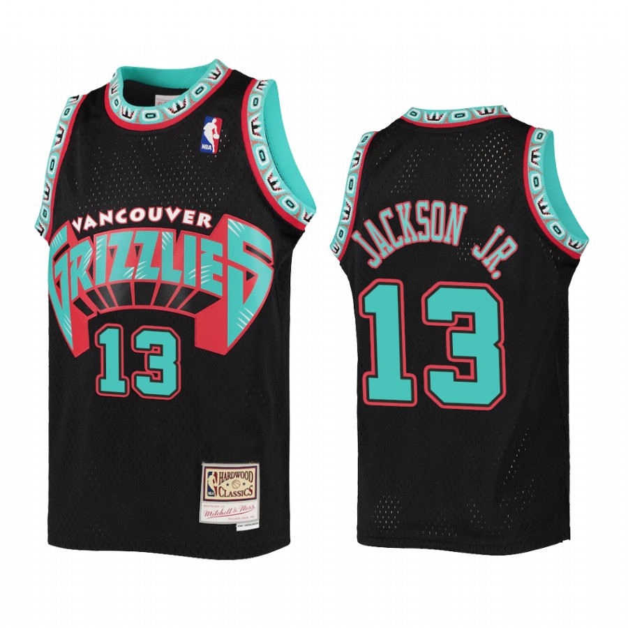 Jaren Jackson Jr. Memphis Grizzlies Youth Black Reload Jersey Throwback