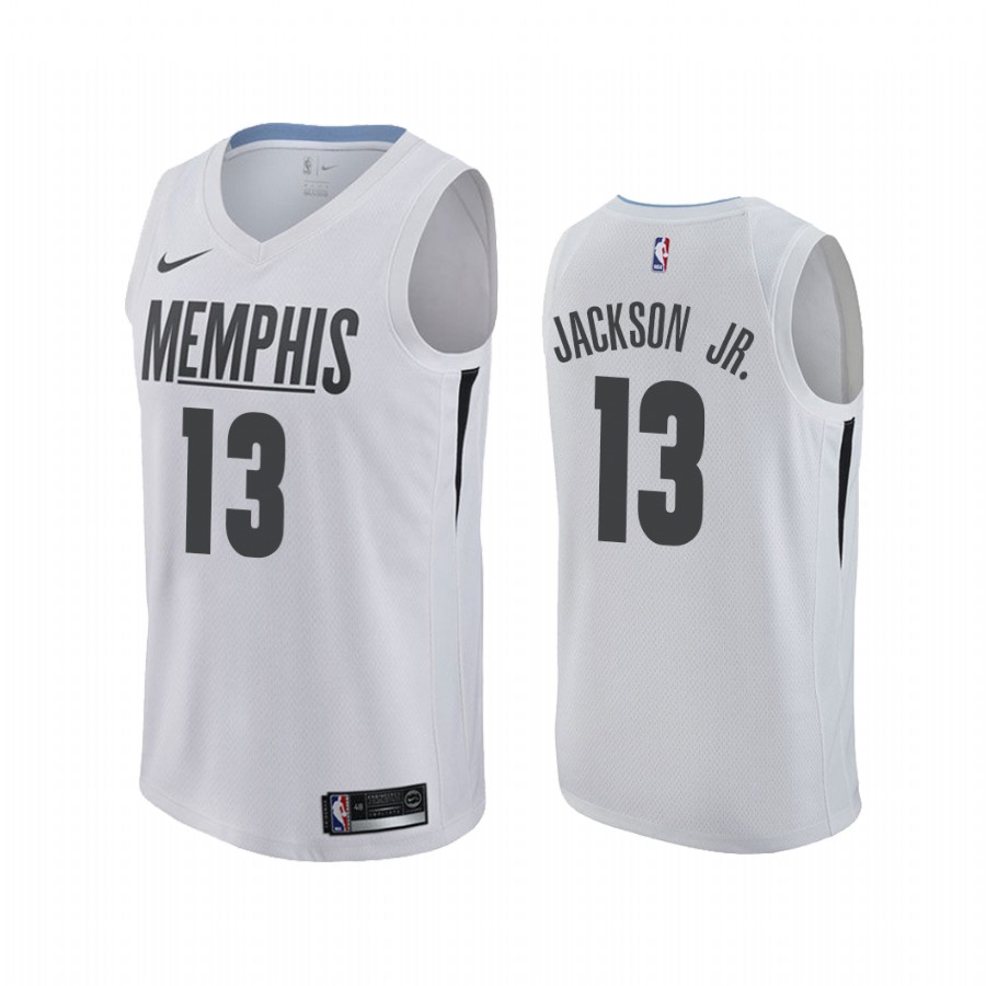 Jaren Jackson Jr. MLK Day Grizzlies Honor King Jersey White