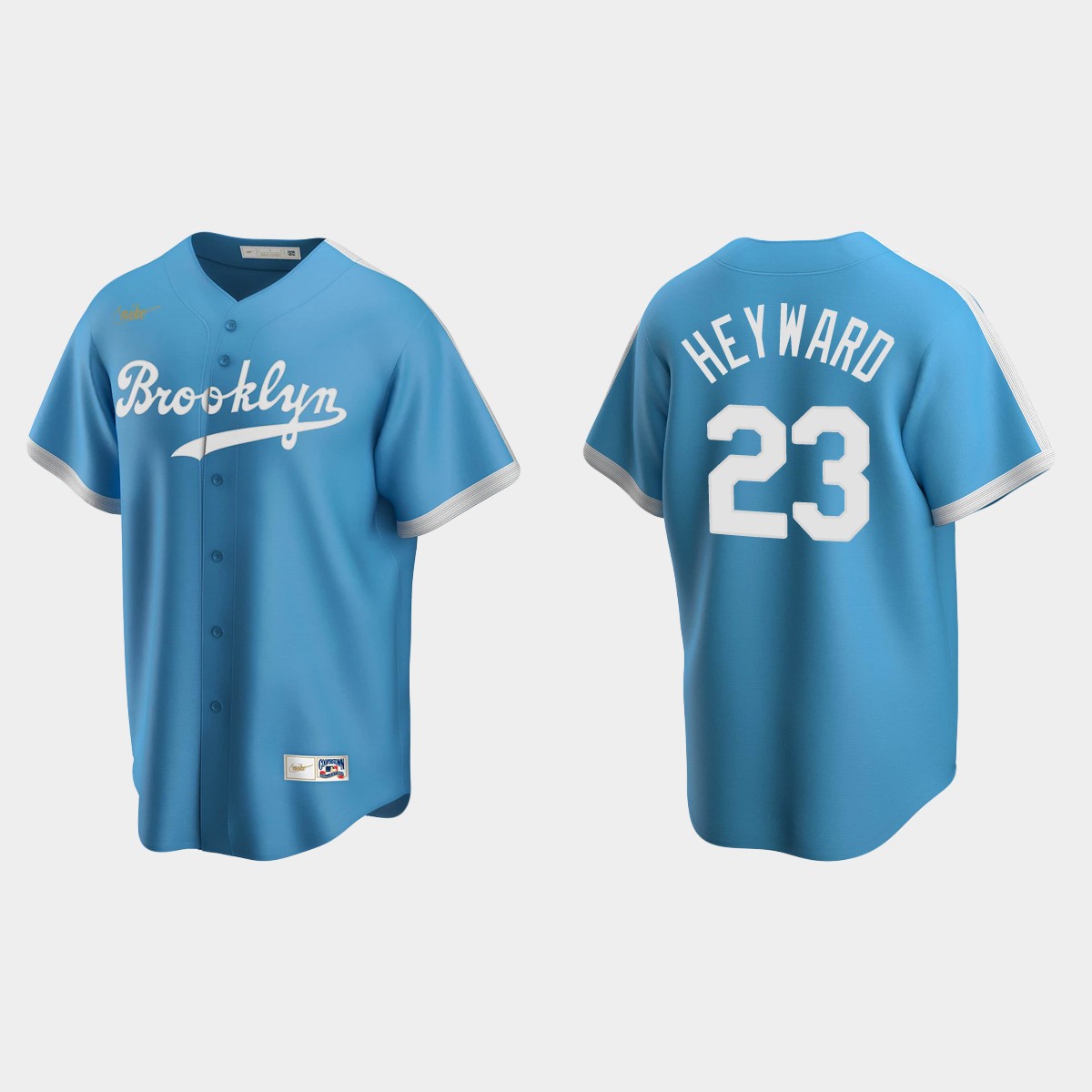 Jason Heyward Los Angeles Dodgers Cooperstown Collection Alternate Jersey - Light Blue