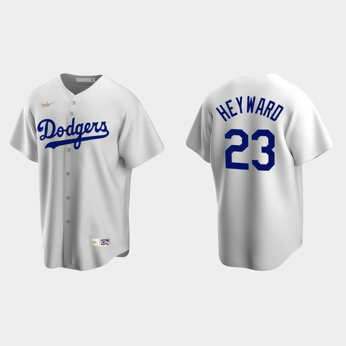 Jason Heyward Los Angeles Dodgers Cooperstown Collection Home Jersey - White